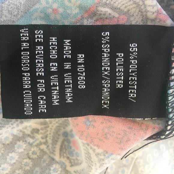 Women Dress Knit Sz 16 Be by Chetta Black Multi Print Half Sleeve Midi Colorful - Picture 5 of 8